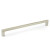 Contemporary Metal Pull - Brushed Nickel - 256 Mm C. To C.