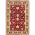 Hand-knotted Chobi Finest Dark Red Rug - 6 Ft. x 8 Ft. 8 In.