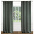 Raindrops grommet curtain pair 54x95'' in Grey taupe