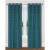 Delta grommet curtain pair 52x95''  in teal blue