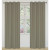 Light Reducing; Insulating 2-Piece Eclipse Grommet Curtain Panel Set 52&#148;x95&#148;; Mushroom