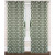 Medallion 'Moroccan tile' grommet curtain pair 54x96''