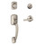 Schlage Broadway / Greenwich Handleset Satin Nickel