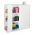 Storit Kids Storage Cabinet with Sliding Doors; Pure White