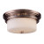 Chadwick 2-Light Flush Mount In Antique Copper