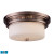 Chadwick 2-Light Flush Mount In Antique Copper - LED