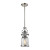 Chadwick 1 Light Pendant In Polished Nickel