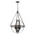 Hemispheres  Collection 4 Light Pendant In Oil Rubbed Bronze