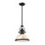 Chadwick 1-Light Pendant Oiled Bronze And Cappa Shell