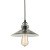 Hammered Glass Collection 1 Light Mini Pendant In Oil Rubbed Bronze