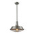 Warehouse Pendant 1 Light Pendant In Satin Nickel