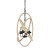 Pearce Collection 4 Light Chandelier In Matte Black