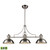 Chadwick 3-Light Billiard/Island Light In Satin Nickel - LED