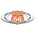 Badgez - Chrome Emblems - Route-66