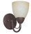 Atropolis 1 Light Wall Rubbed Bronze Incandescent Wall Sconce