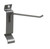 Metal Mini Slatwall Hook 4 Inch.