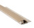 3/8 Inch Narrow Track Pinned W/ E-Cap - 3 Feet  -Beige