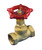 Stop Valve 1/2 Inch Brass Threaded Lead Free