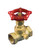 Stop & Waste Valve 1/2 Inch Brass Threaded Lead Free