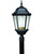 Welbourne Collection Textured Black 1-light Fluorescent Post Lantern