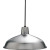 Brushed Steel 1-light Pendant