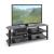Trinidad Black Glass TV/Component Stand For TVs Up To 60 Inch