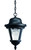 Westport Collection Textured Black 1-light Hanging Lantern