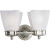 Michael Graves Collection Brushed Nickel 2-light Wall Bracket