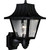 Mansard Collection Black 1-light Wall Lantern