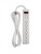 Outlet White Outlet Surge 8 Feet Cord, 45 Degree Angle Flat Plug
