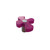 Contemporary Plastic Knob - Fushia, Plastic - 45 X 50 Mm Dia.