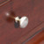 Classic Brass Round Knob In Brushed Nickel Finish