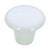 Contemporary Ceramic Knob - White - 31,75 Mm Dia.
