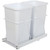 Double 27 Quart Bin Waste and Recycling Unit - Lid is not Included