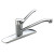 Manor 1 Handle Kitchen Faucet - Chrome Finish