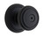 Weiser Wickham Privacy Knob, Iron Black Finish