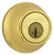 Single Cylinder Deadbolt, Brass