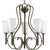 Flirt Collection Antique Bronze 5-light Chandelier