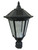 Windsor Solar Lamp, 3 inch Fitter Mount - Black