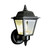 Black Cap and Tail Wall Lantern