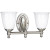 Victorian Collection Brushed Nickel 2-light Wall Bracket