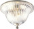 Roxbury Collection Classic Silver 2-light Flushmount