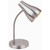 Satin Chrome 1-Light Touch Desk Lamp