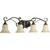 Kensington Collection Forged Bronze 4-light Vanity Fixture