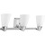 Rizu Collection Polished Chrome 3-light Vanity Fixture