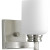 Orbit Collection Brushed Nickel 1-light Vanity Fixture