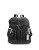 Calvin Klein Faux Leather-Accented Nylon Backpack - BLACK