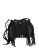 Nine West Frankie Fringed Bucket Bag - BLACK