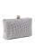 Moyna Beaded Clutch Wallet - SILVER