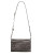 Guess Frankee Metallic Cross-Body Clutch - SILVER